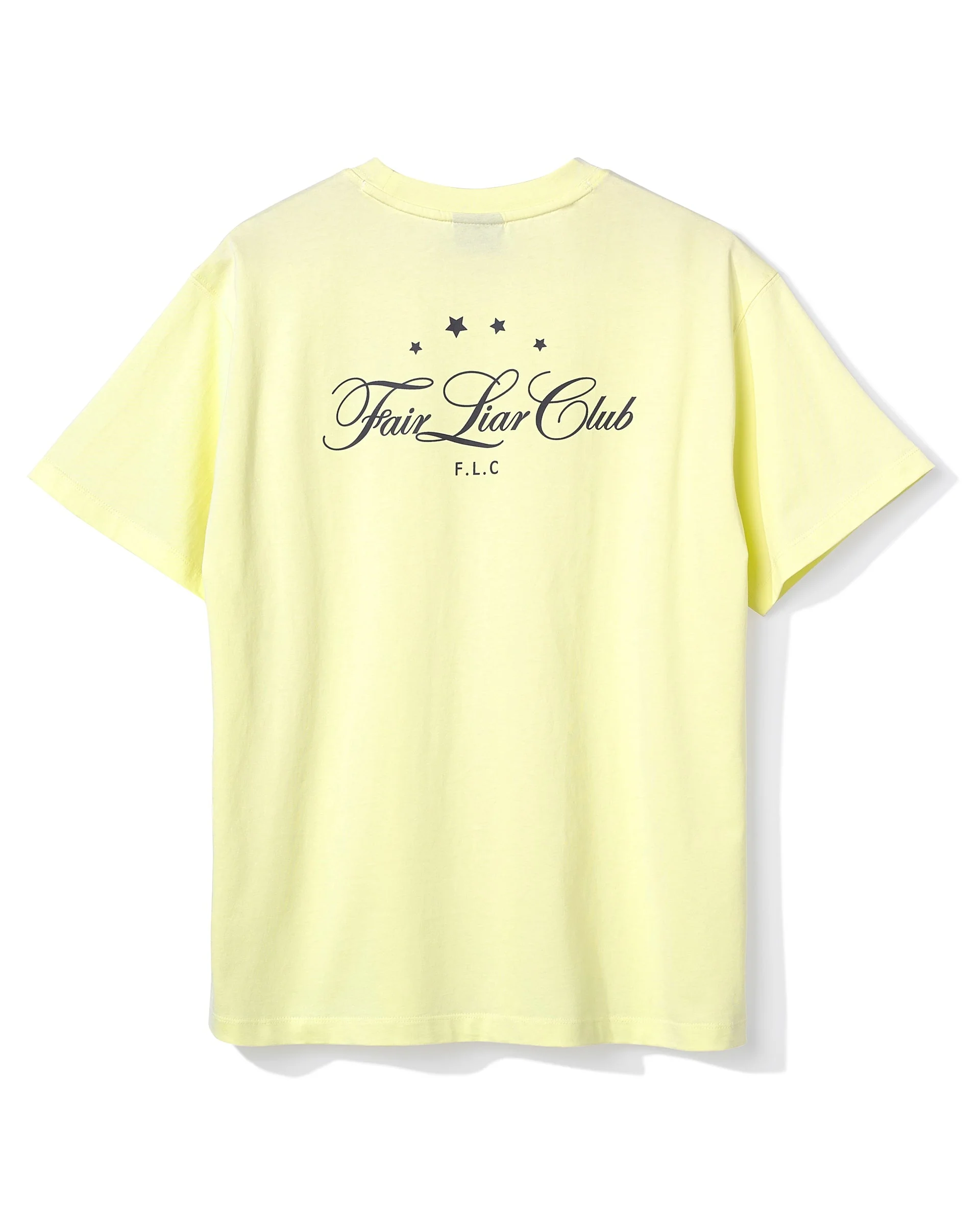 FLC Oversized Star T-shirts (Yellow)
