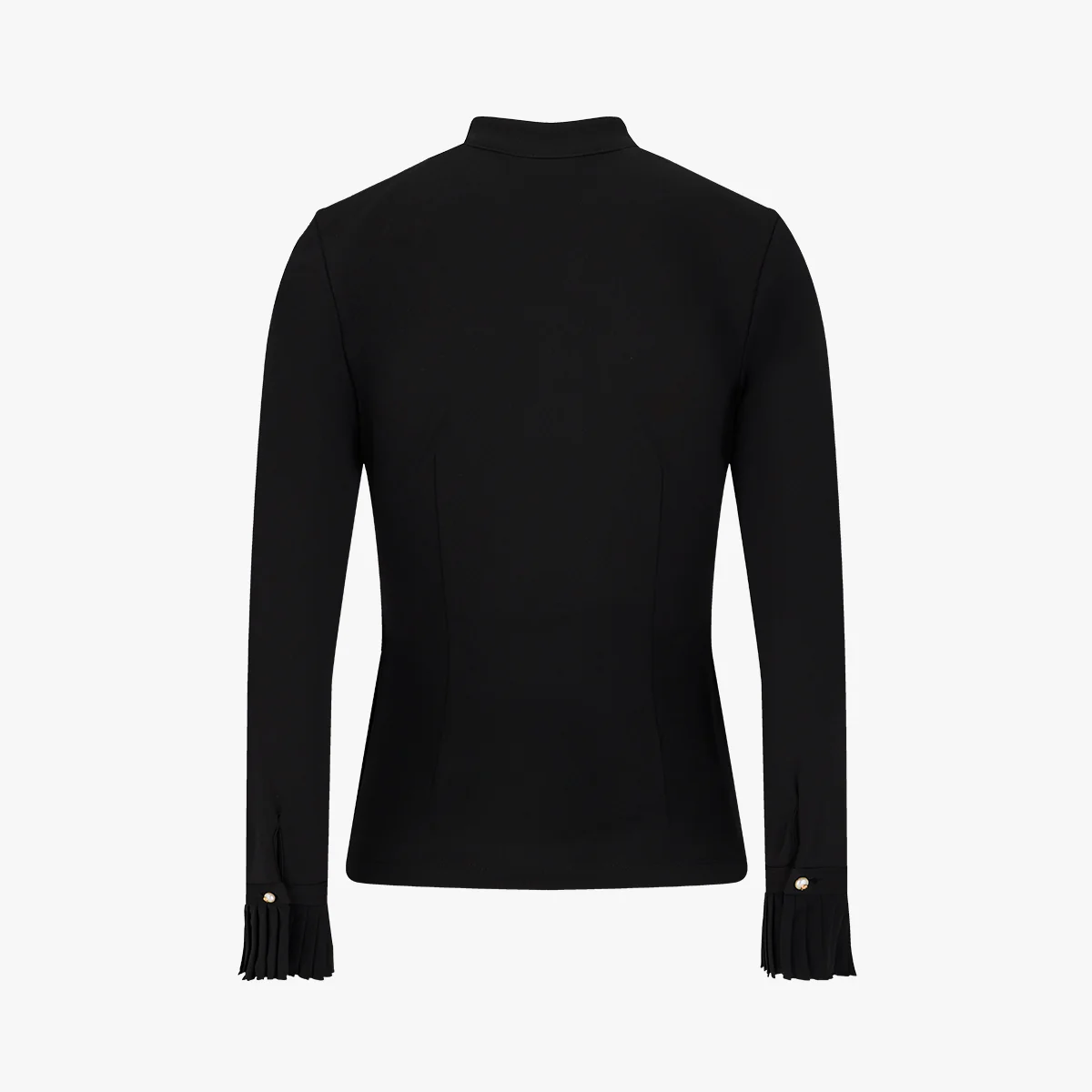 Tie Mockneck Tshirt (Black)