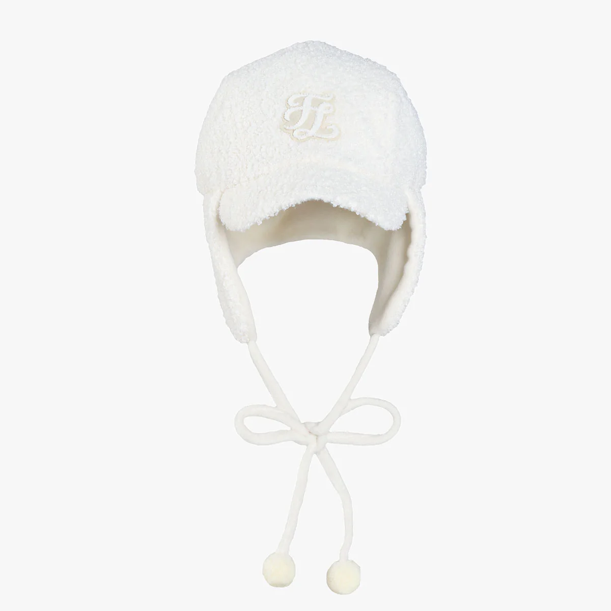 Flap Earmuff Cap (Ivory)