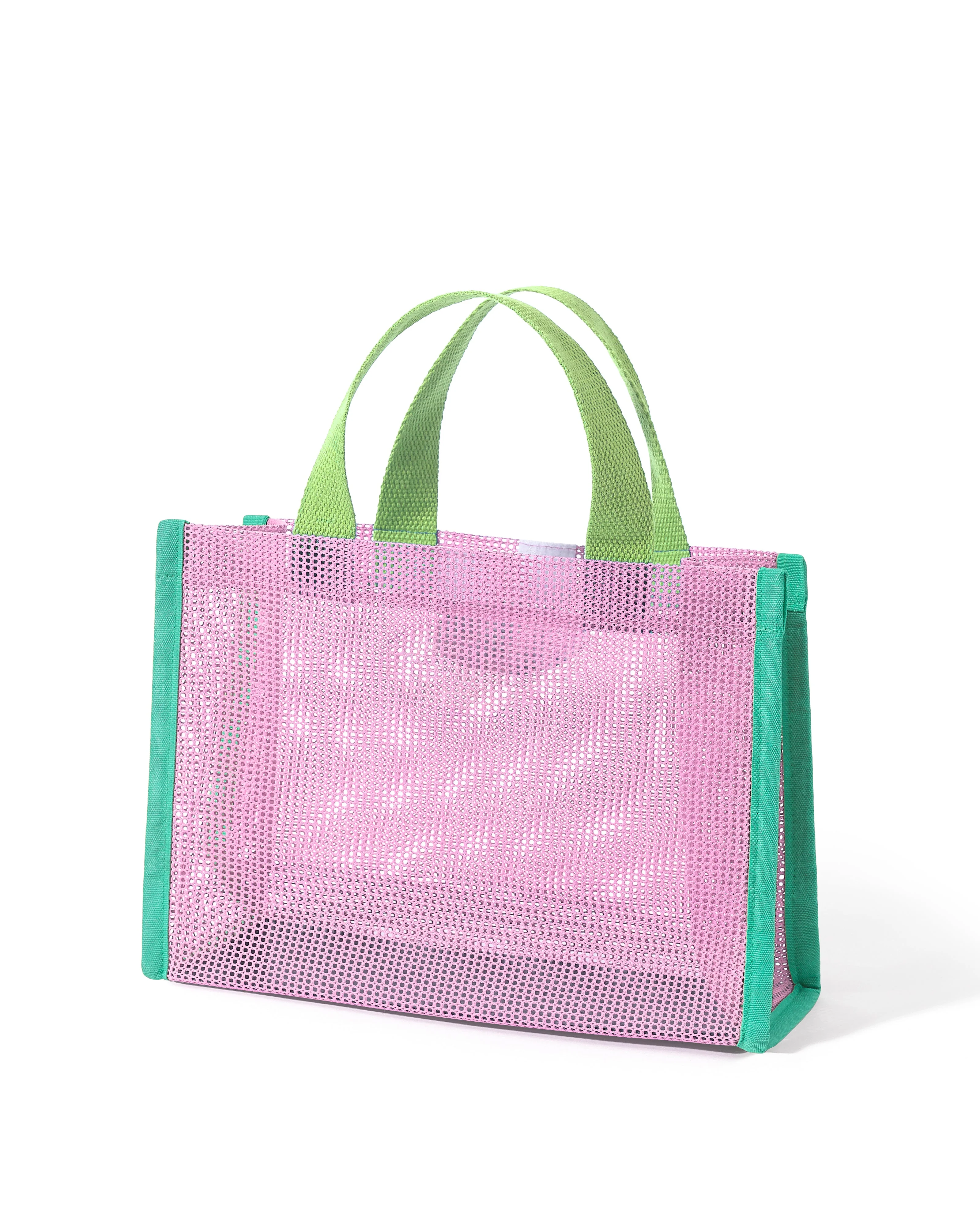 [FLC] COLOR MESH MINI BAG (Pink)