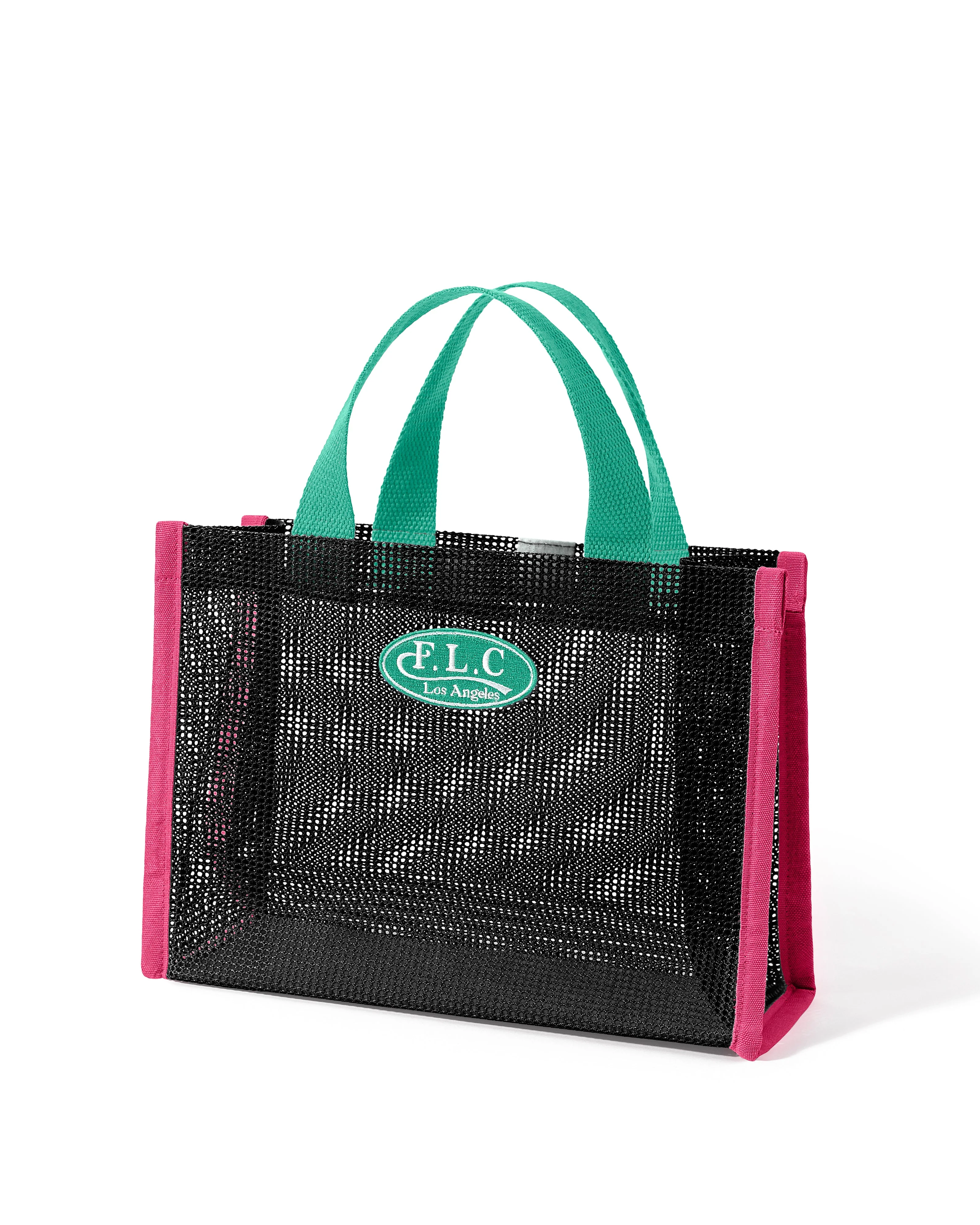 [FLC] COLOR MESH MINI BAG (Black)