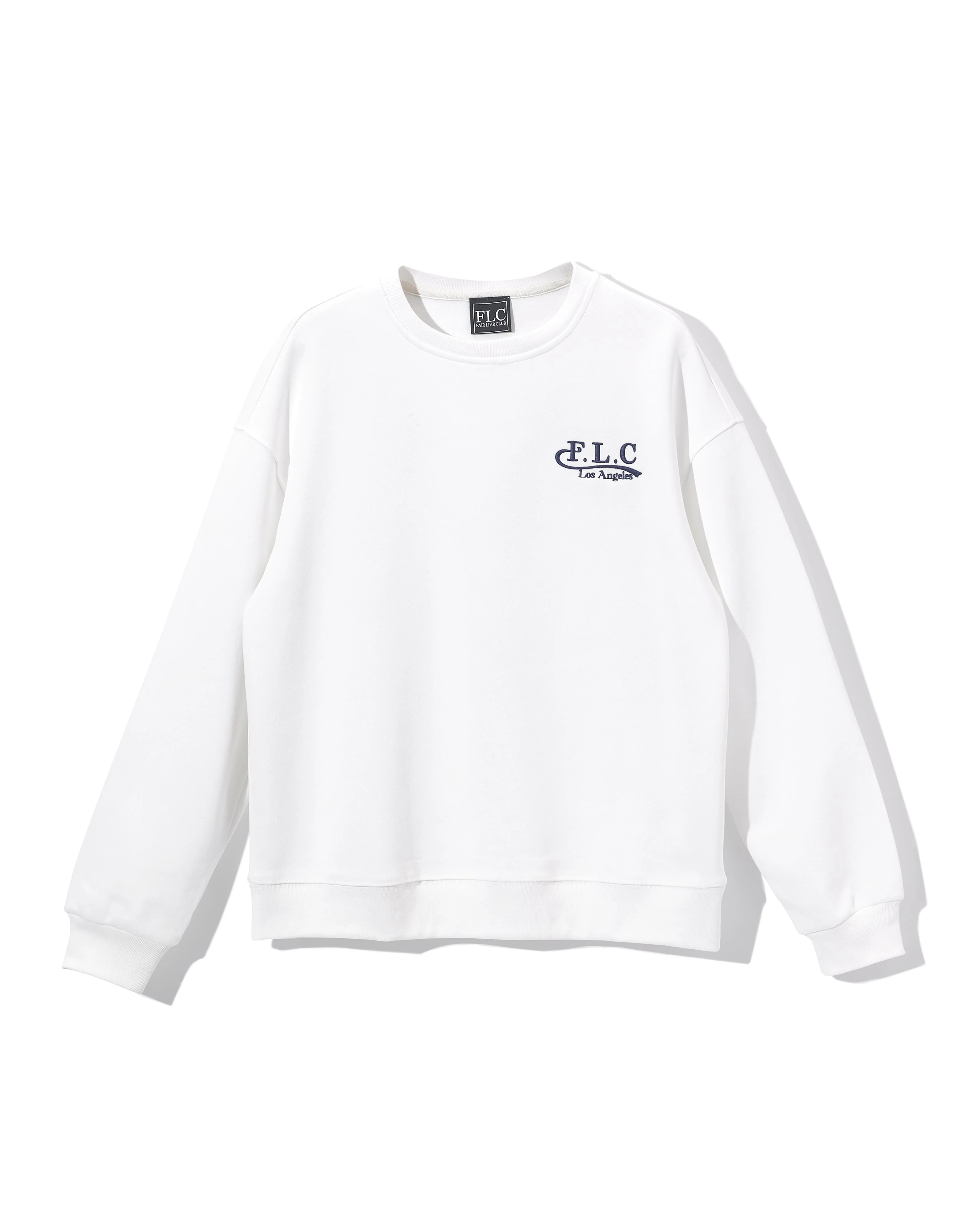 [FLC] FLC ESSENTIAL CREWNECK SWEATSHIRTS (White)