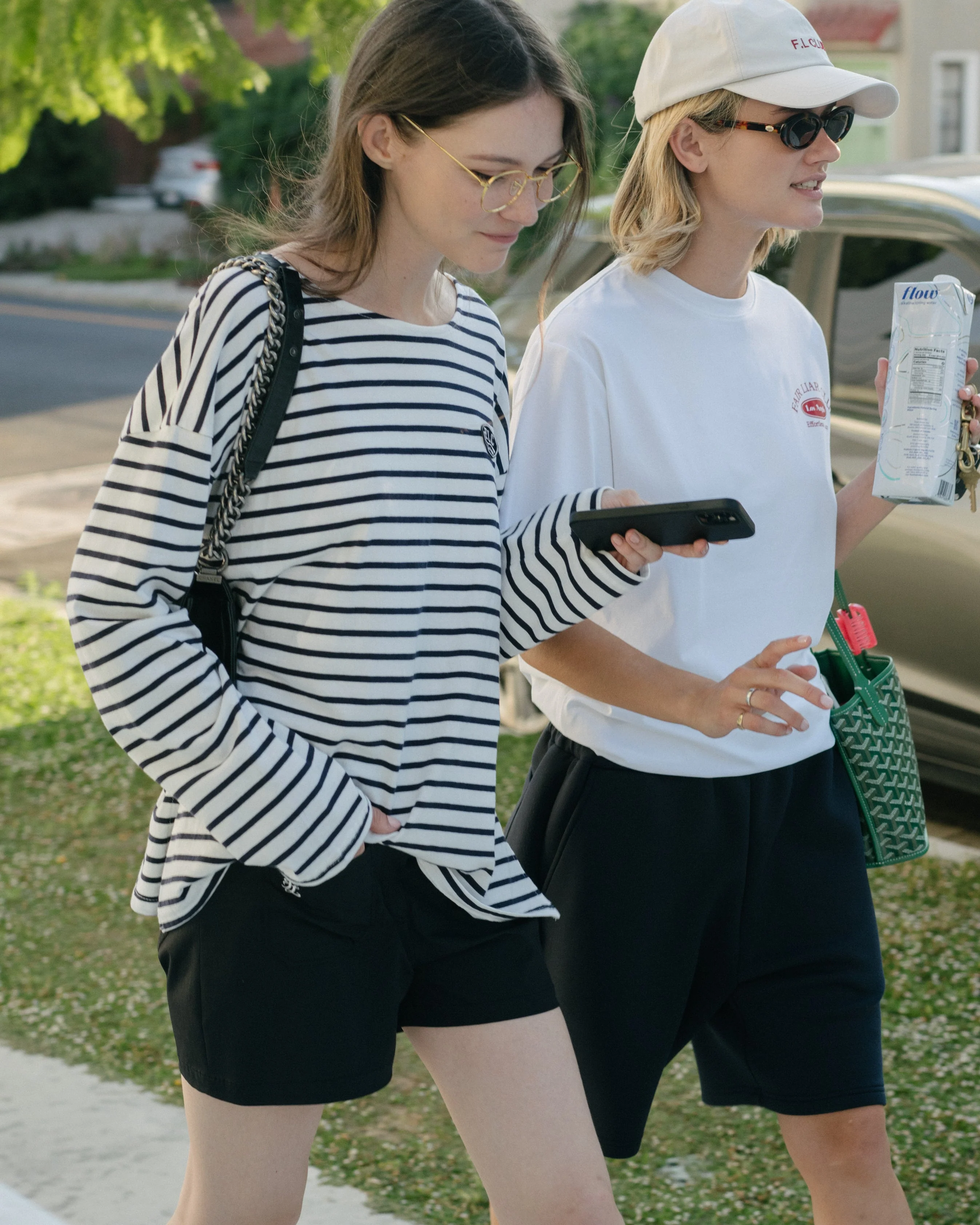 [FLC] WAPPEN STRIPE T-SHIRT (Navy)