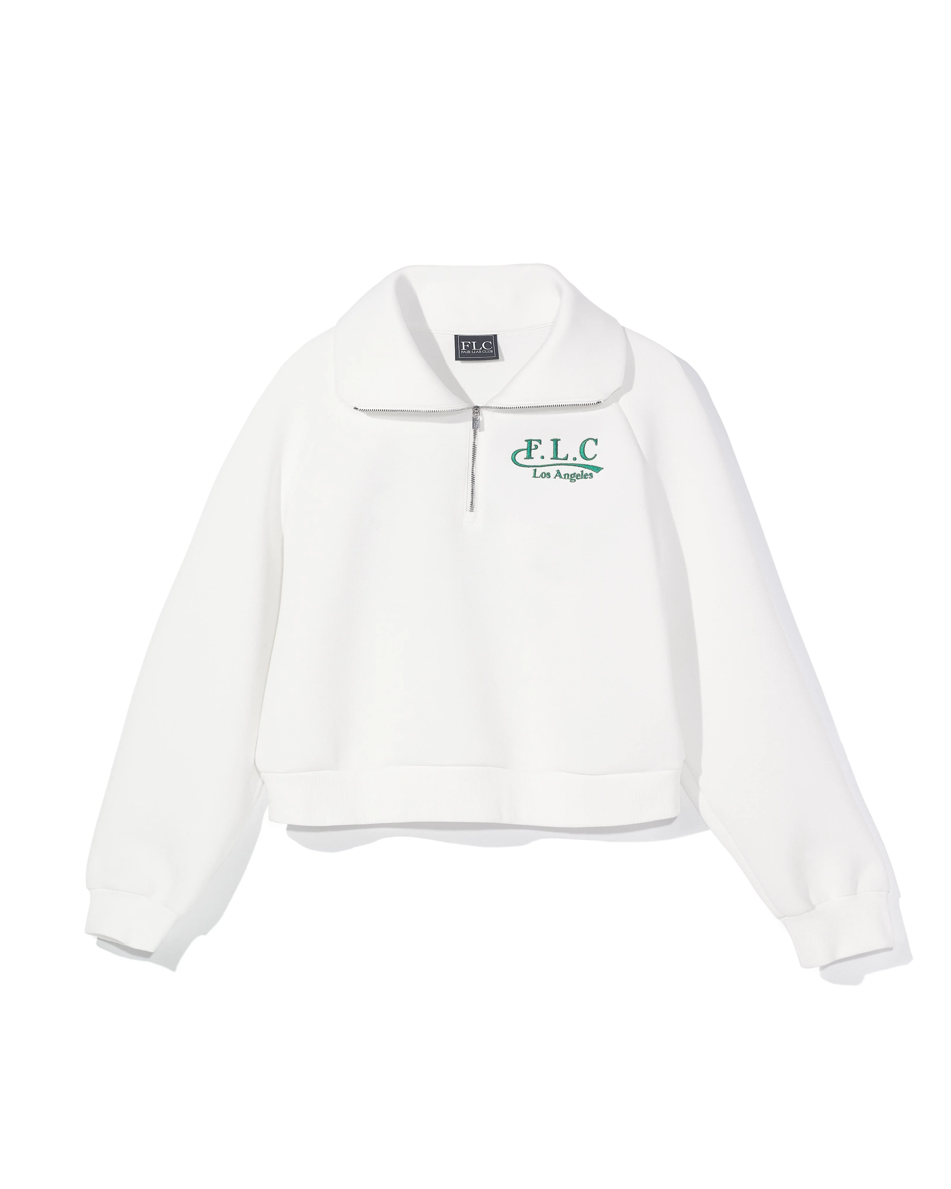 [FLC] FLC ESSENTIAL QUARTER ZIP PULLOVER (Ivory)