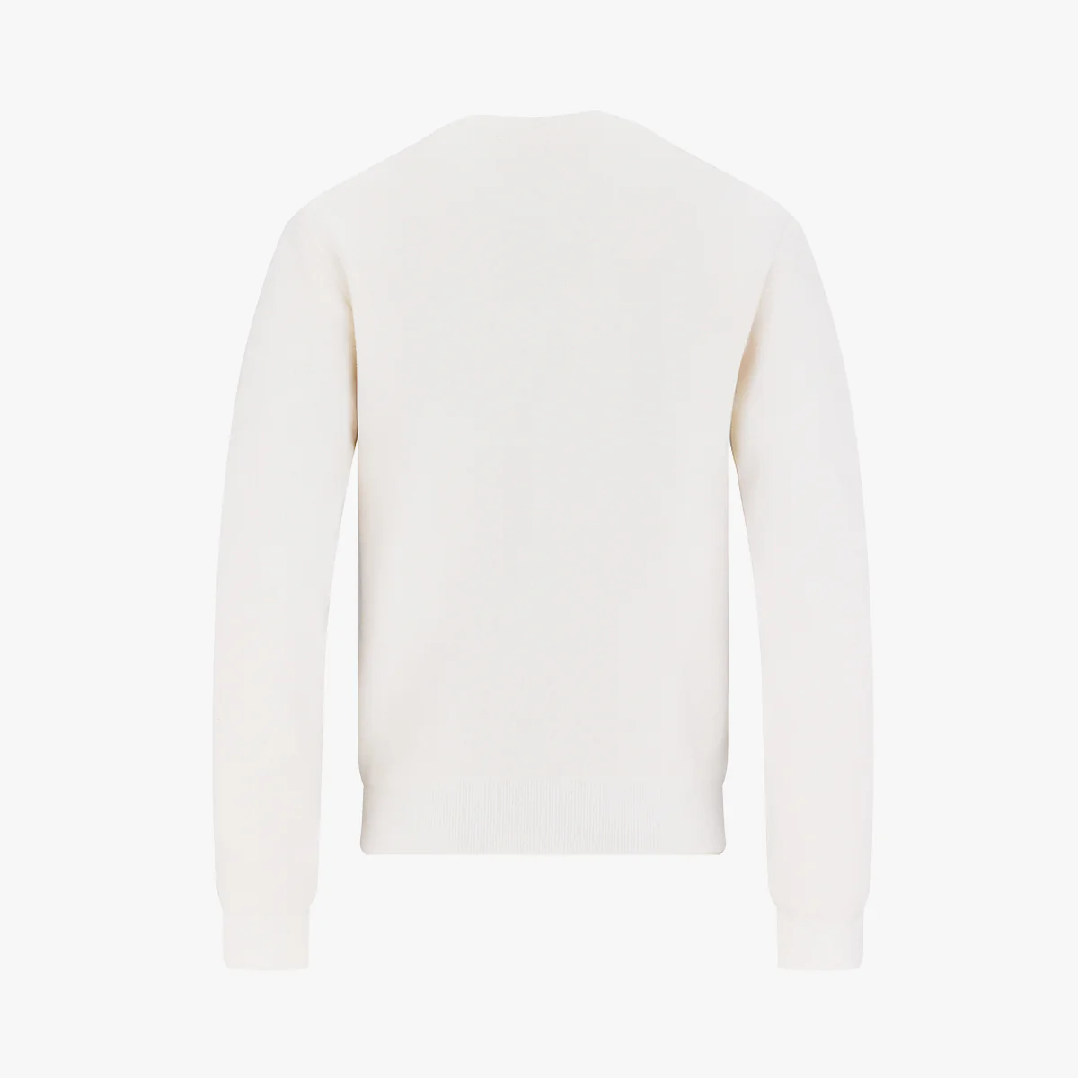Fluffy Pearl Logo Windproof Knit (Ivory)