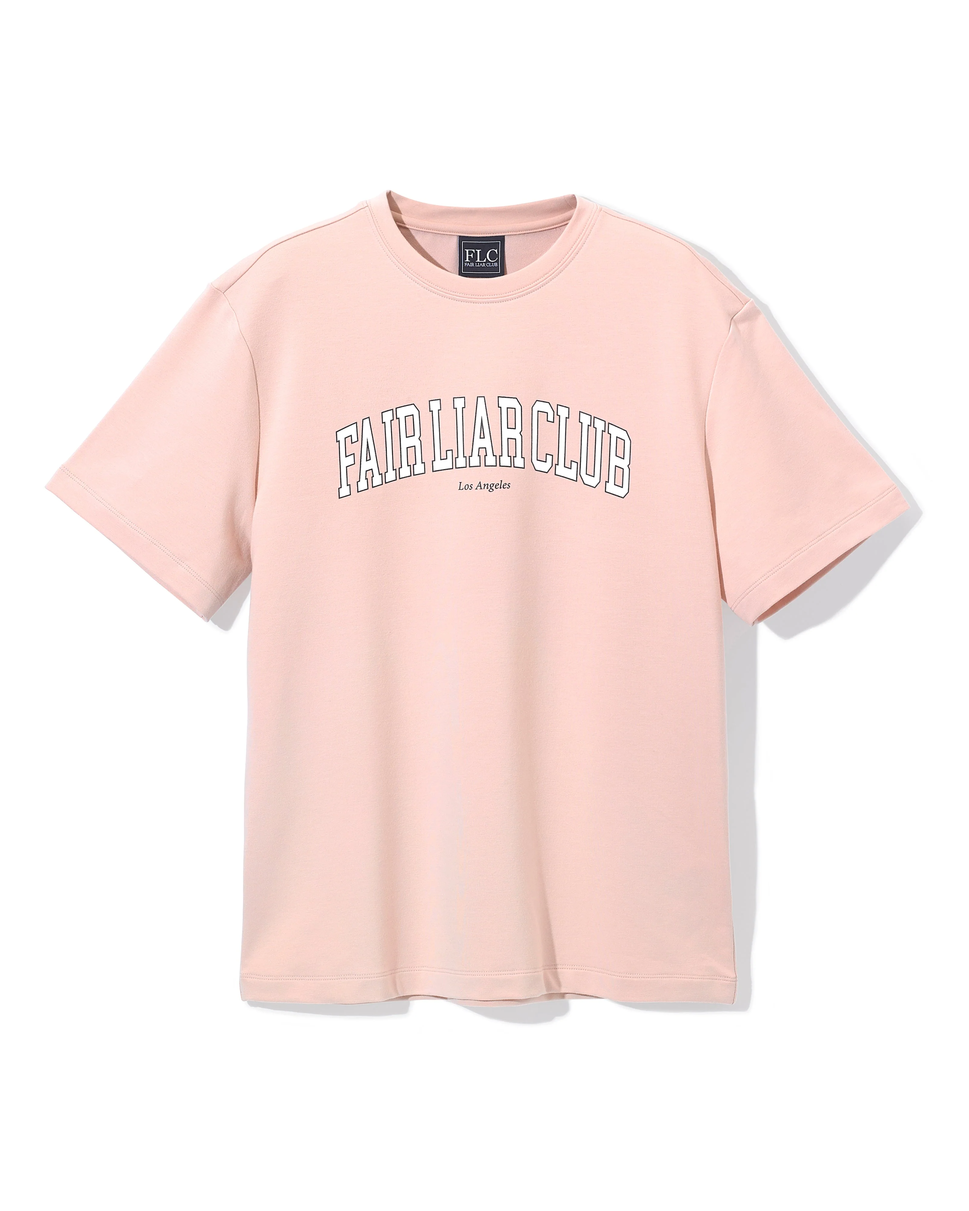 [FLC] F.L.CLUB IVY T-SHIRT (Salmon)