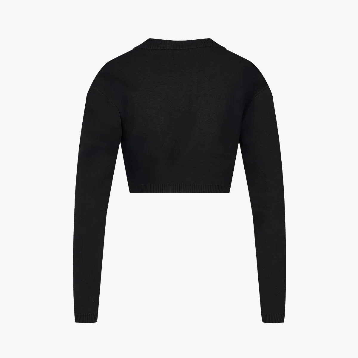 Pearl Logo Bolero Cardigan (Black)