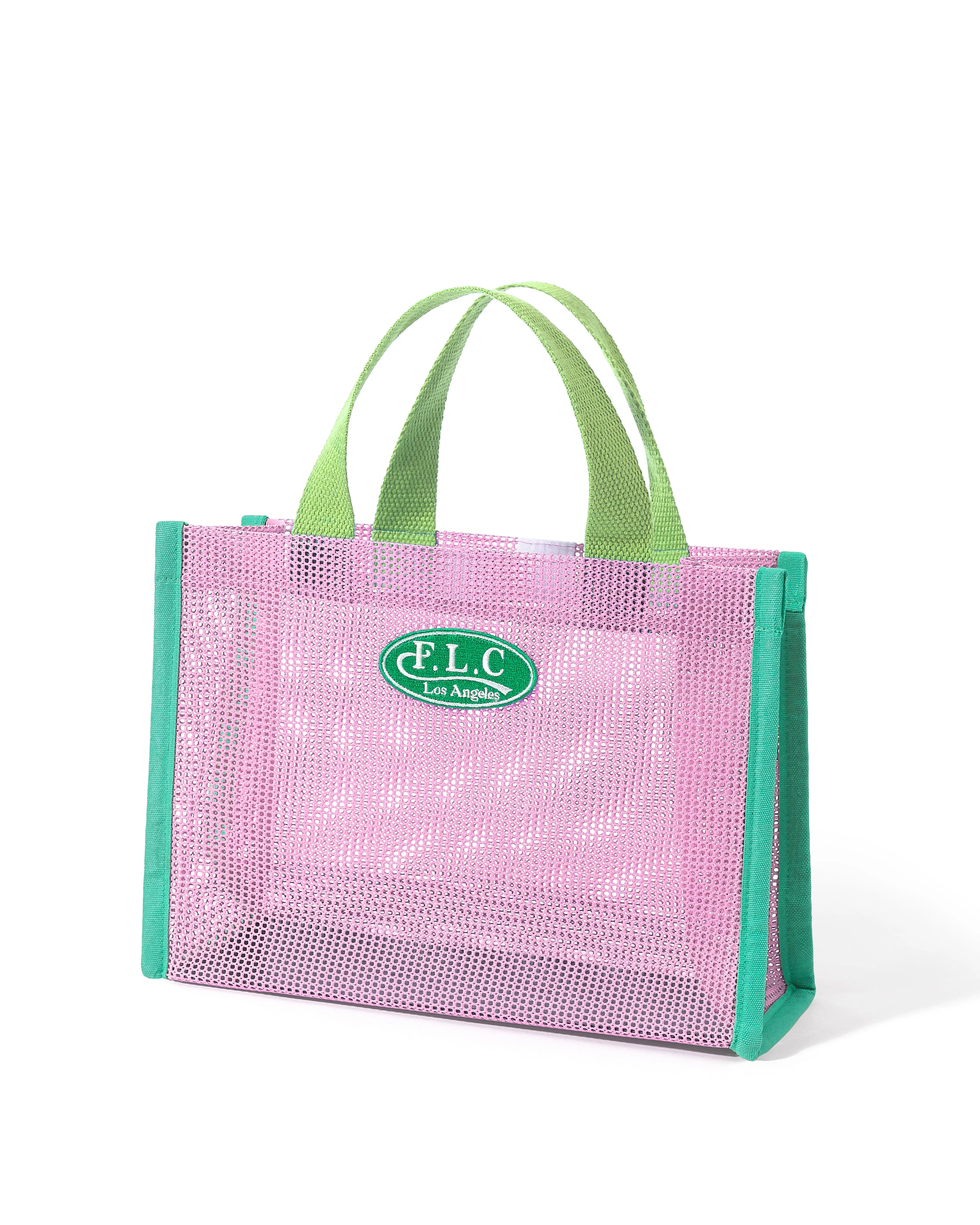 [FLC] COLOR MESH MINI BAG (Pink)