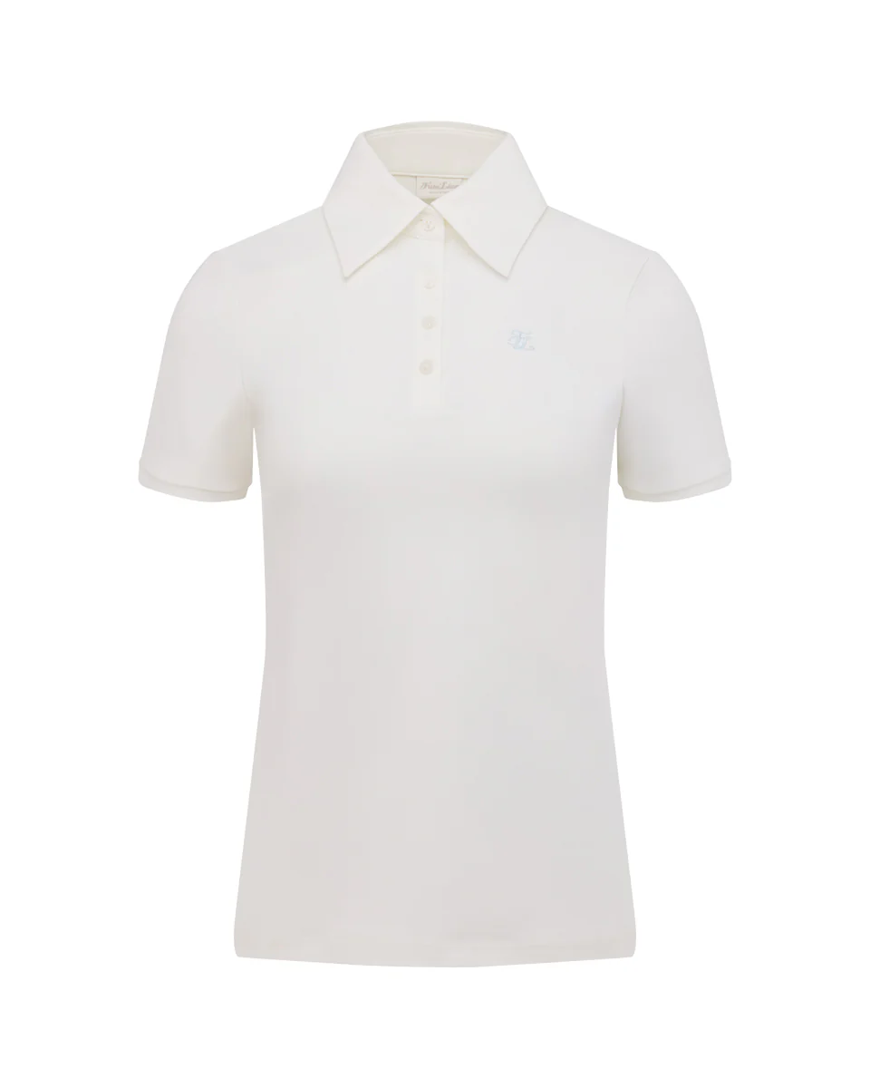 Fair Liar Silk Scarf Set T Shirt (White)