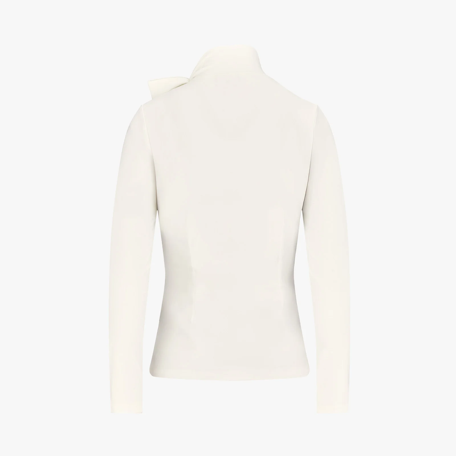 Tie Ribbon Turtle-neck Tshirt (Ivory)