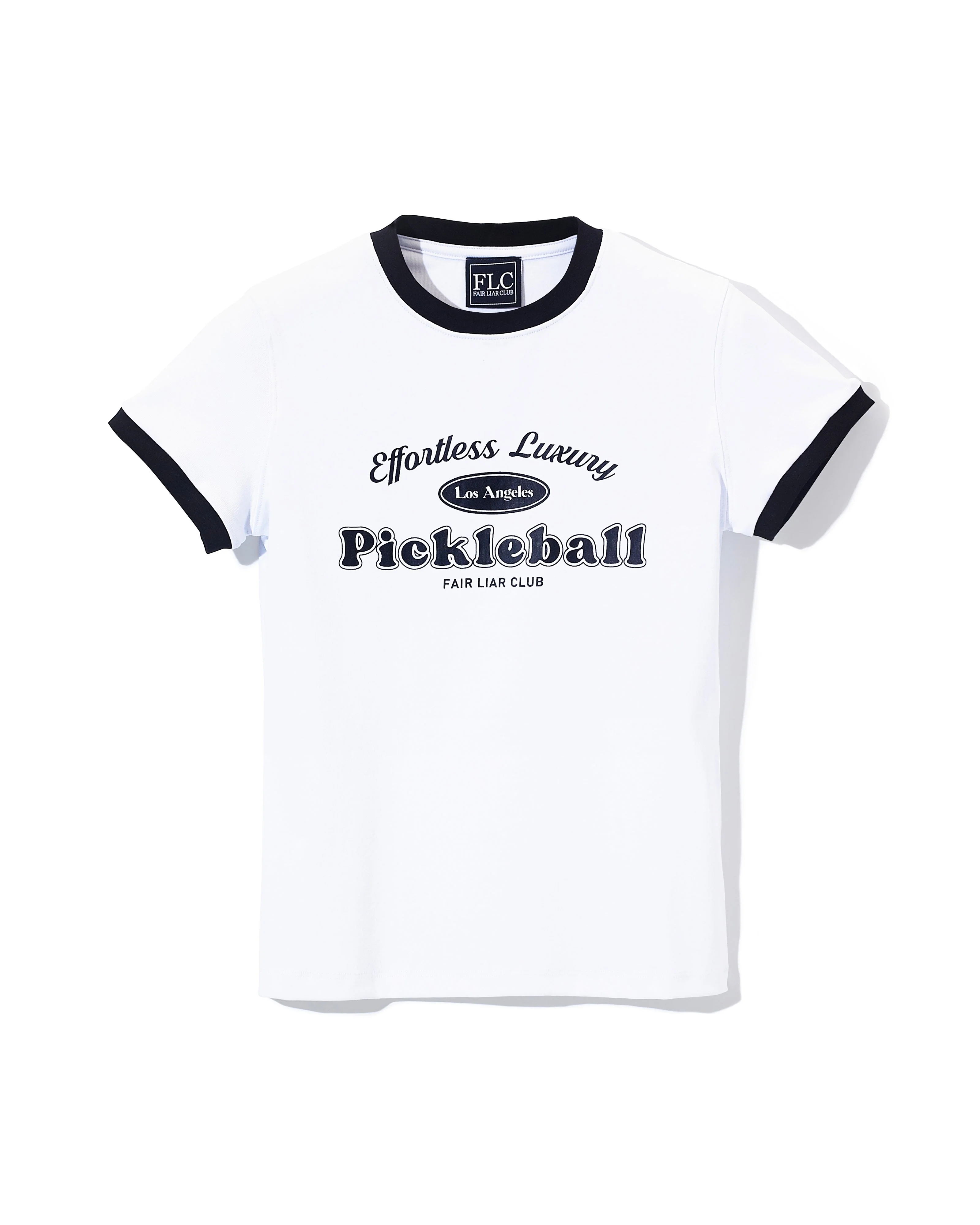 [FLC] PICKLEBALL SLIM T-SHIRT (White)
