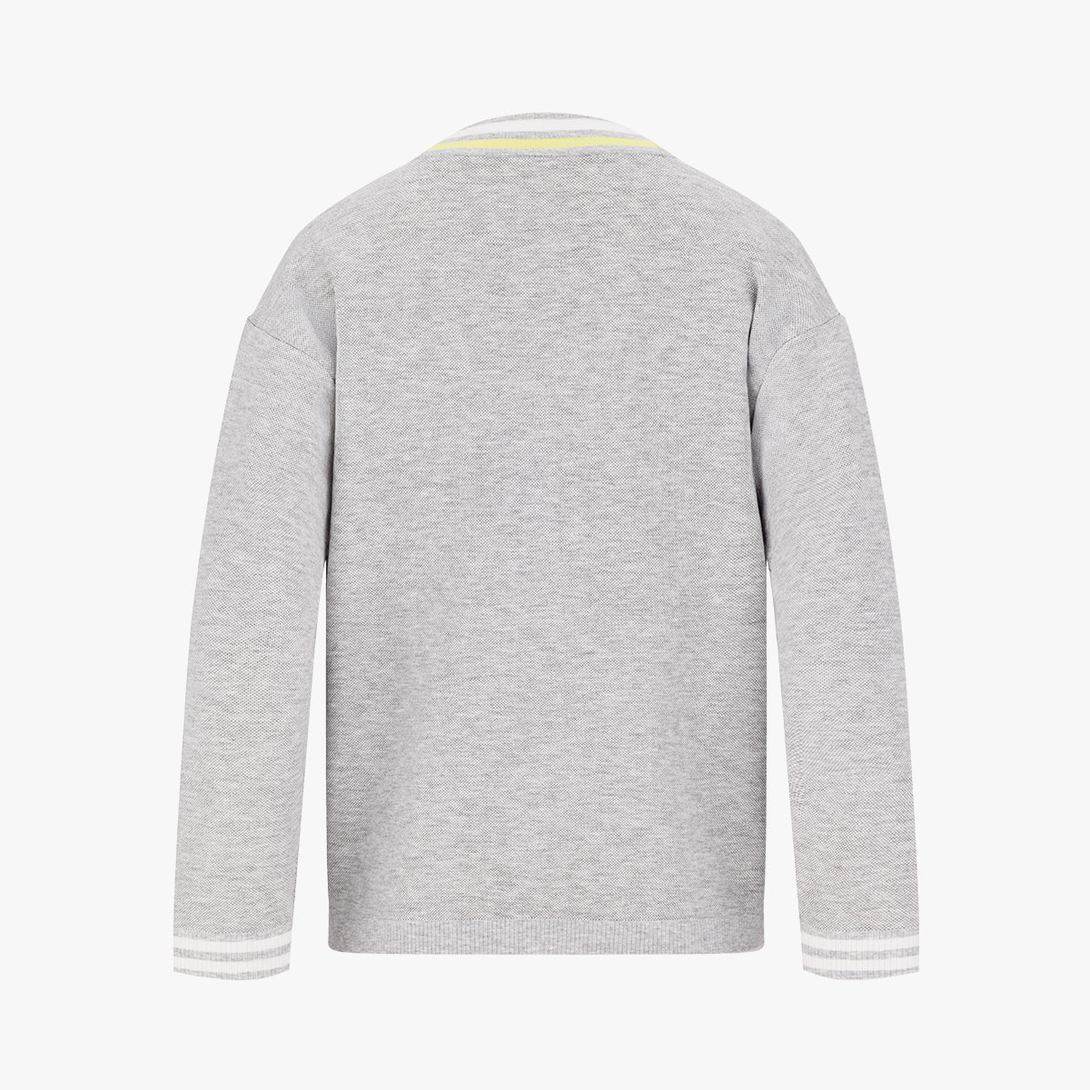 Loose Fit Pocket Cardigan (Grey)