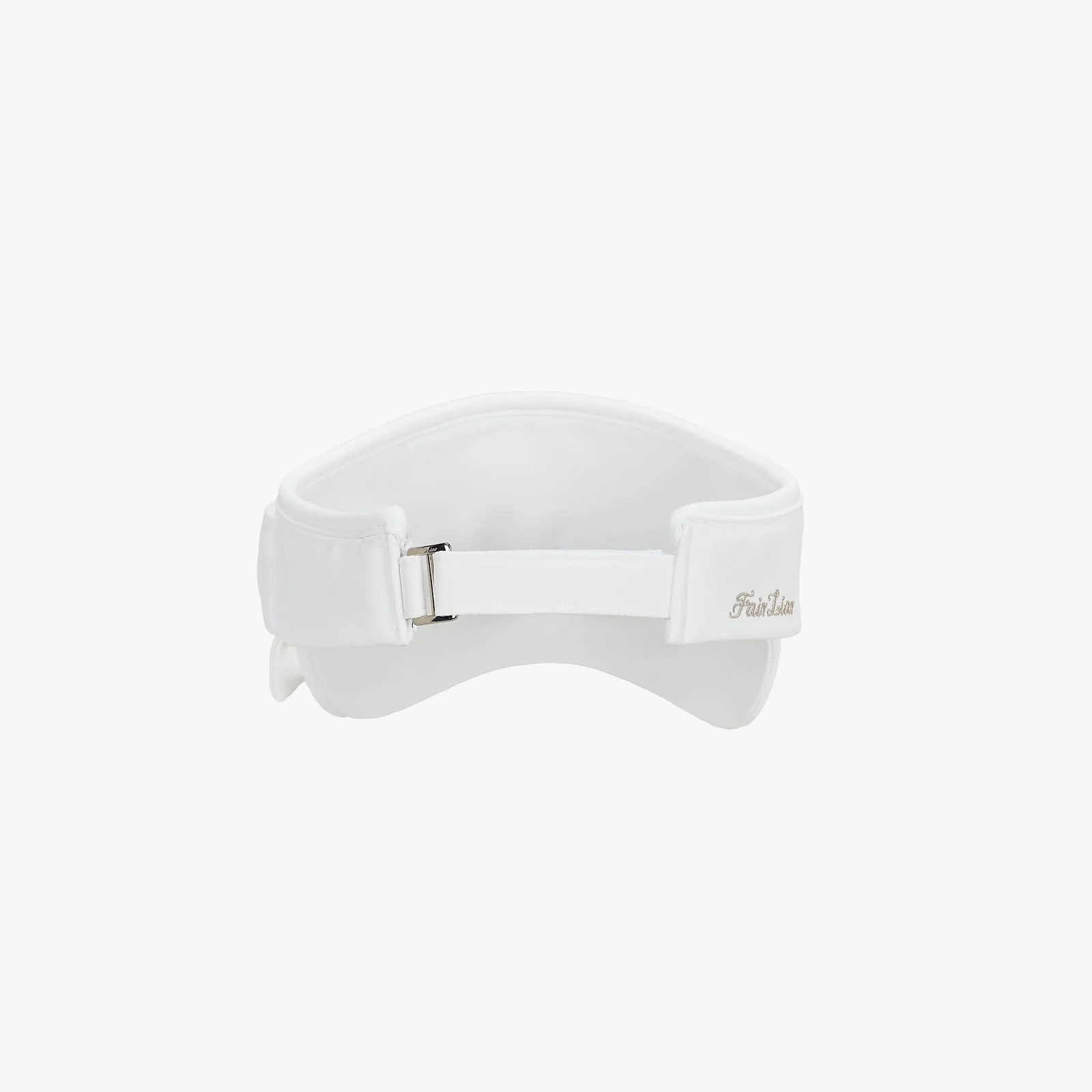 Side Big Ribbon Visor (Ivory)
