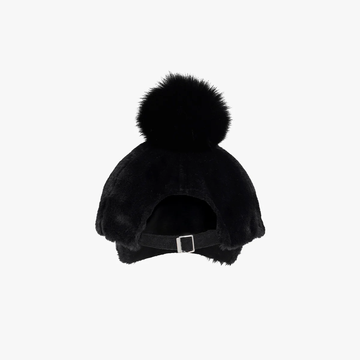 Fur Ball Point Cap (Black)