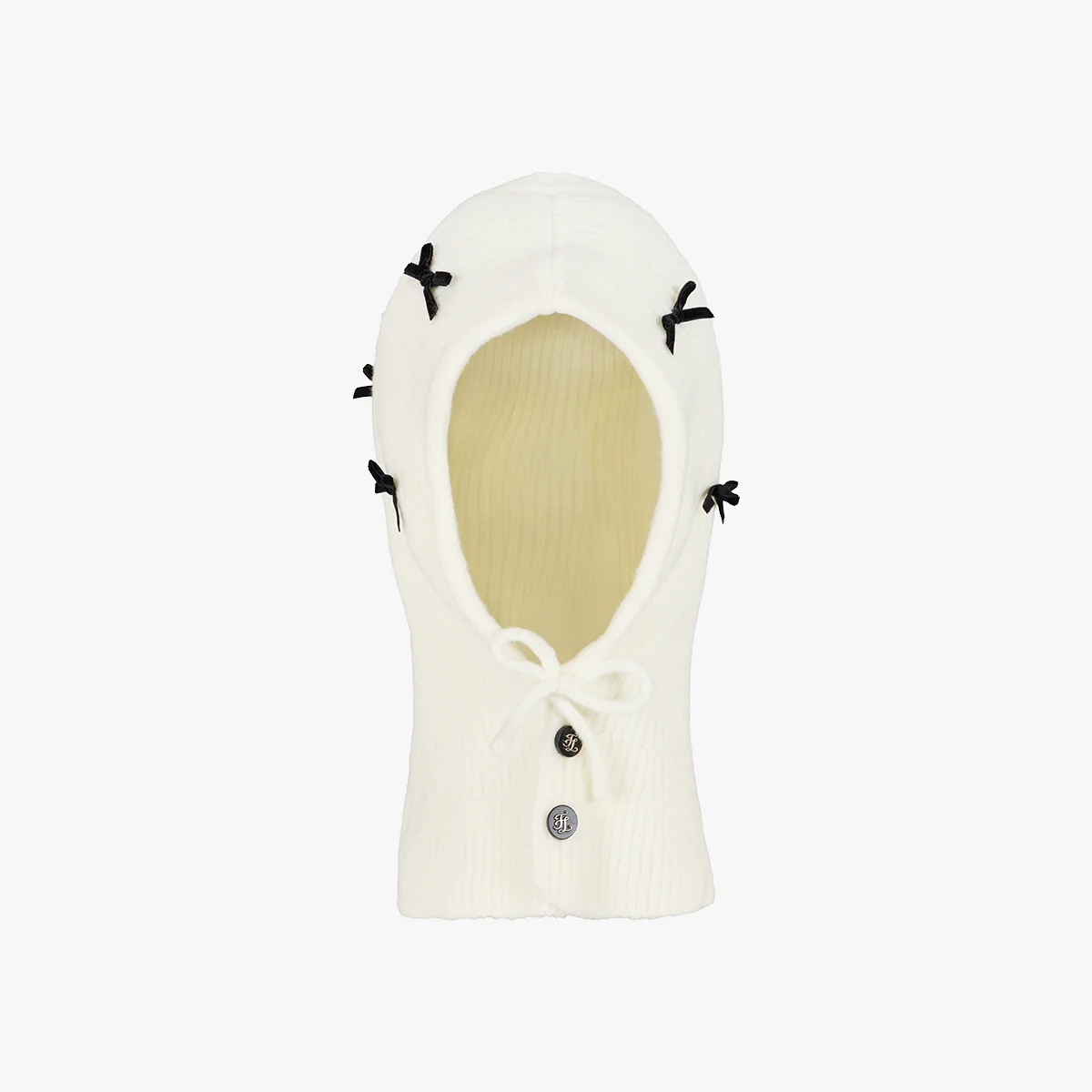 Knit Baraclava (Ivory)