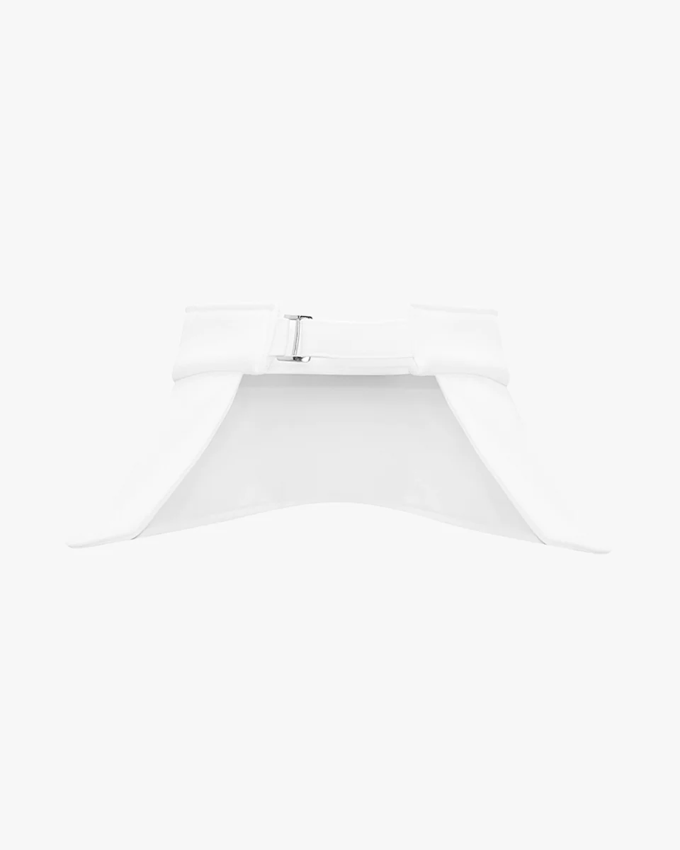 Volume Logo Bonnet Visor (White)
