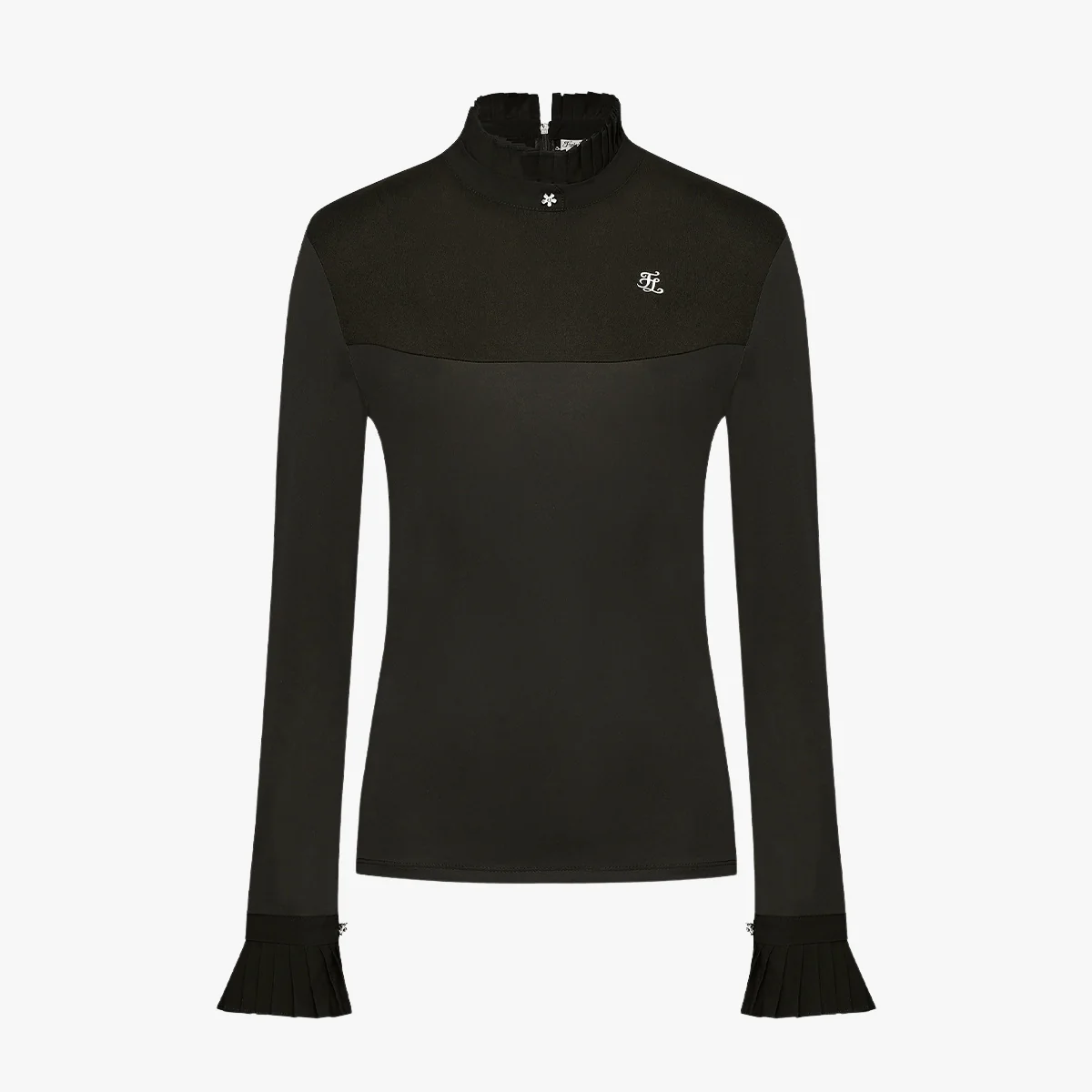 Frill Windproof Tshirt (Black)