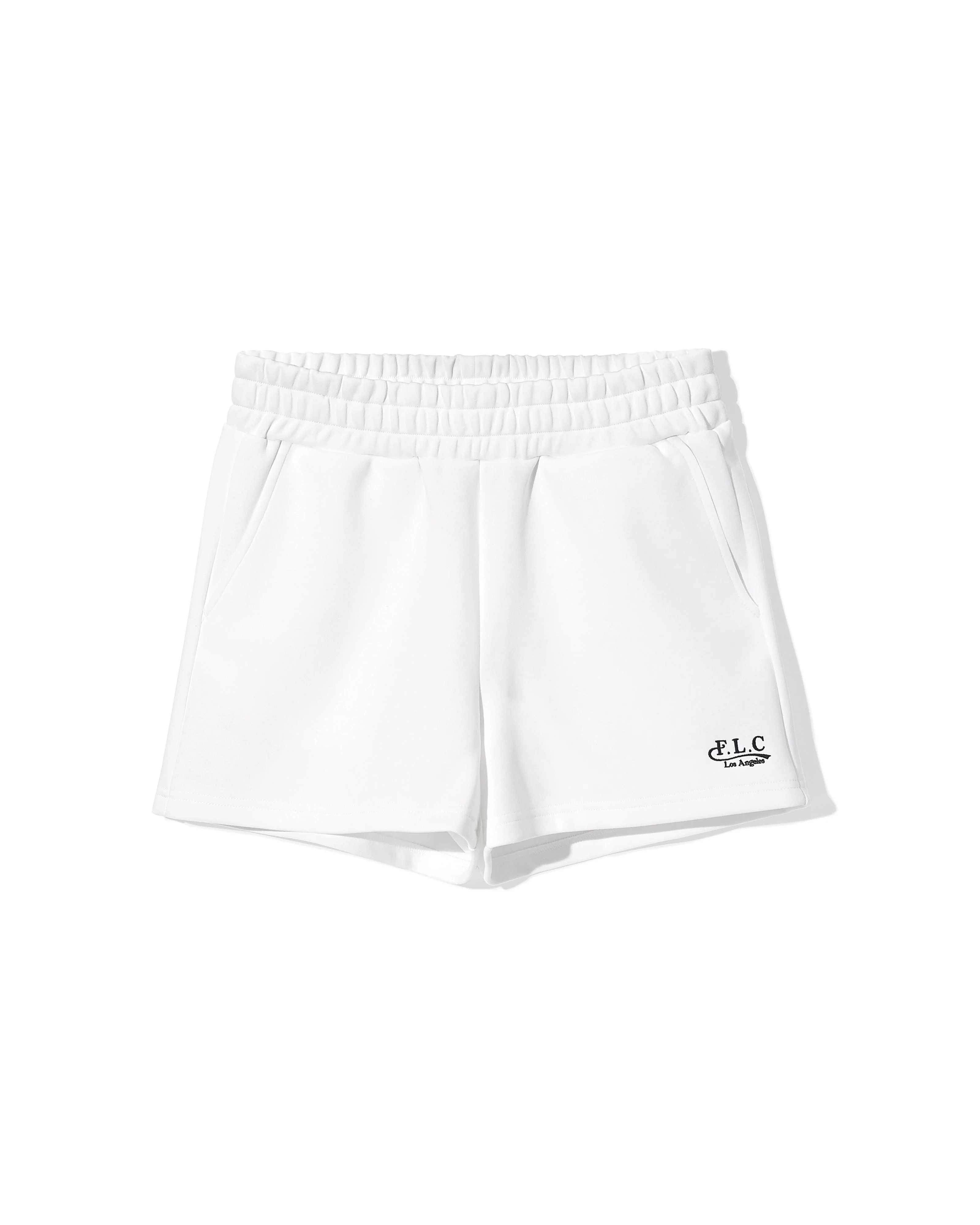 [FLC] FLC ESSENTIAL SWEATSHORTS (White)