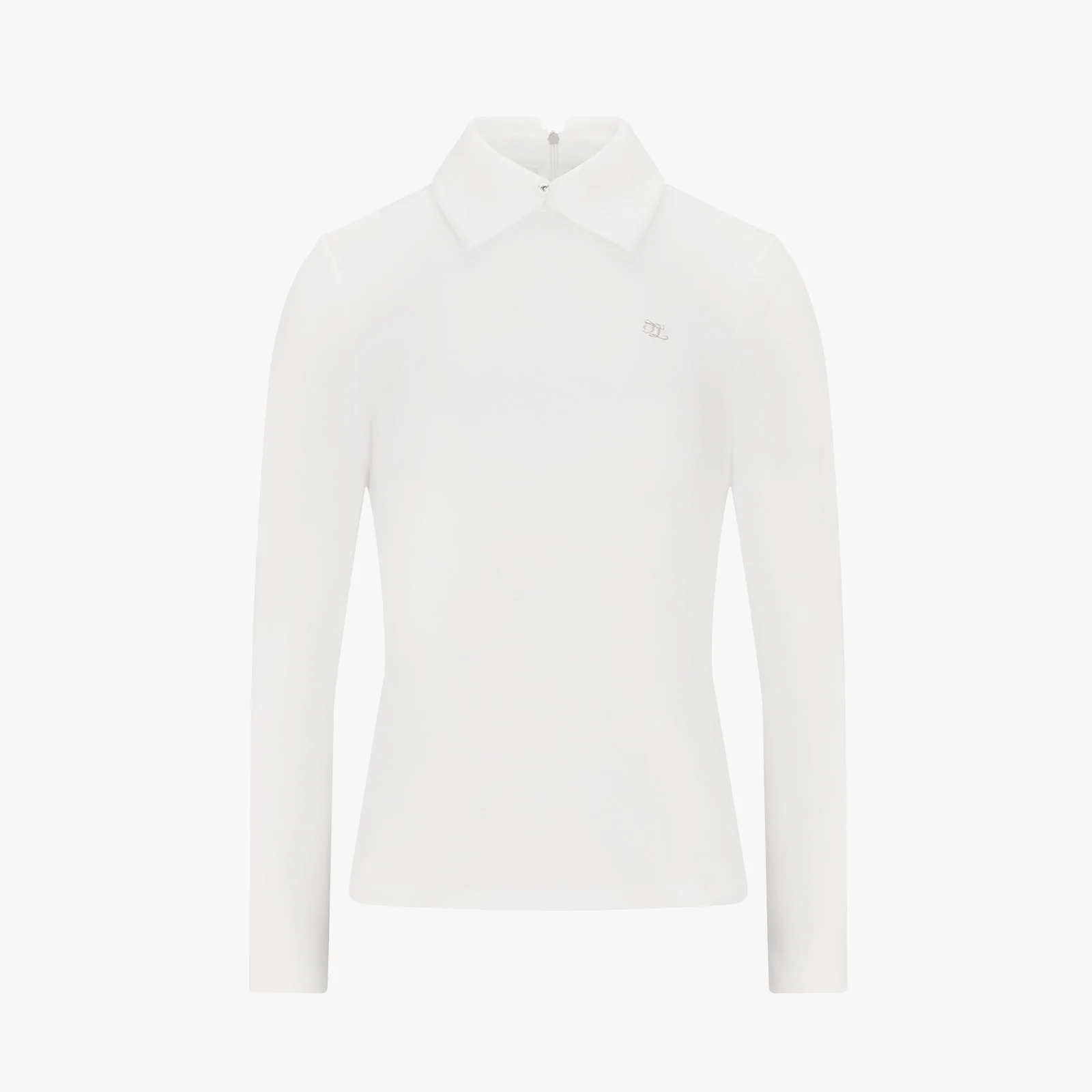 Pearl Point Collar Tshirt (Ivory)