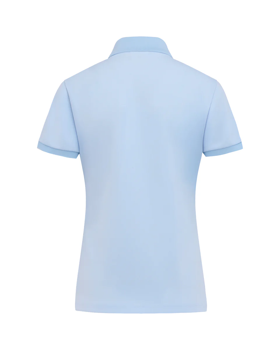 Fair Liar loose fit polo T Shirt (Blue)