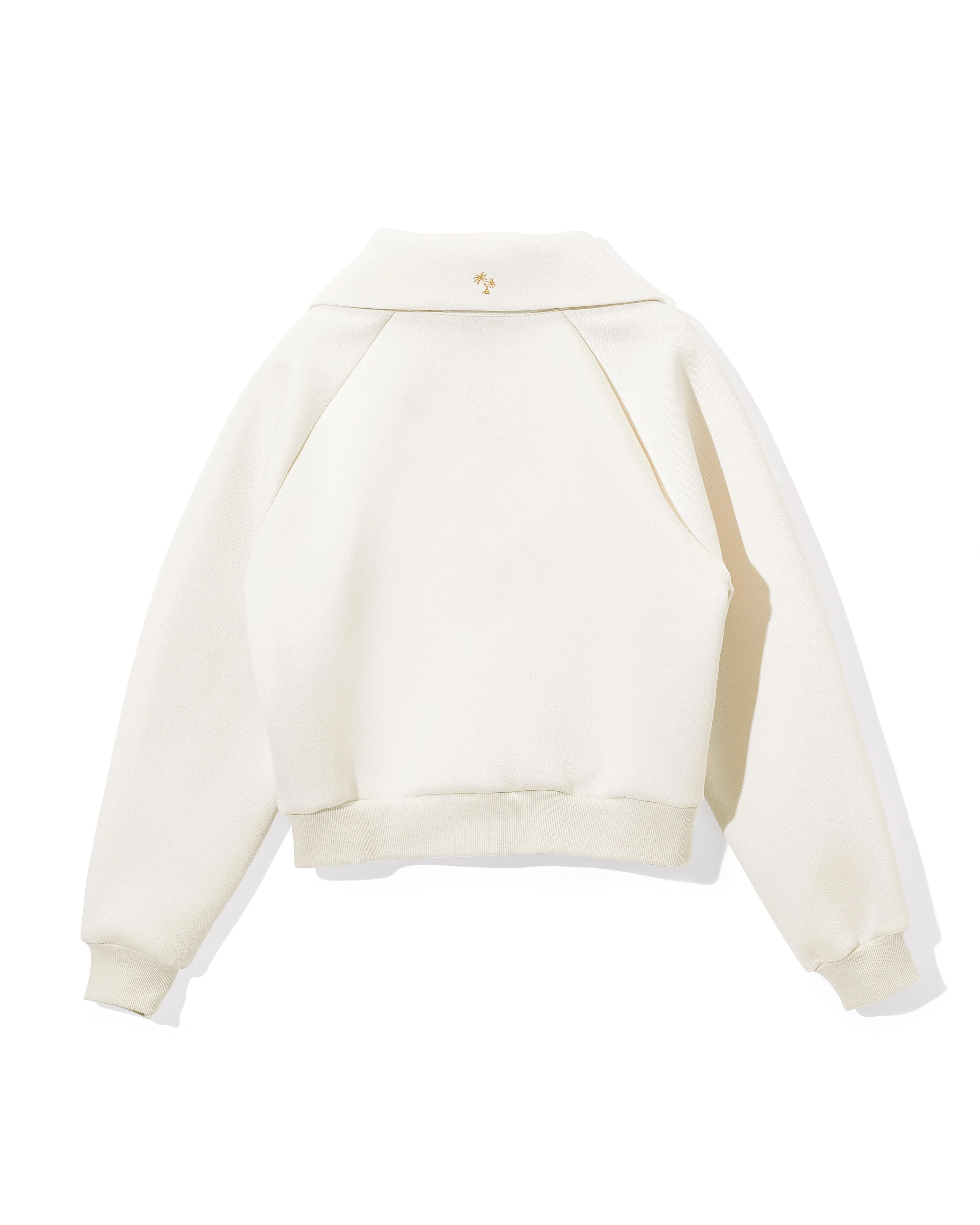 [FLC] FLC ESSENTIAL QUARTER ZIP PULLOVER (Cream)