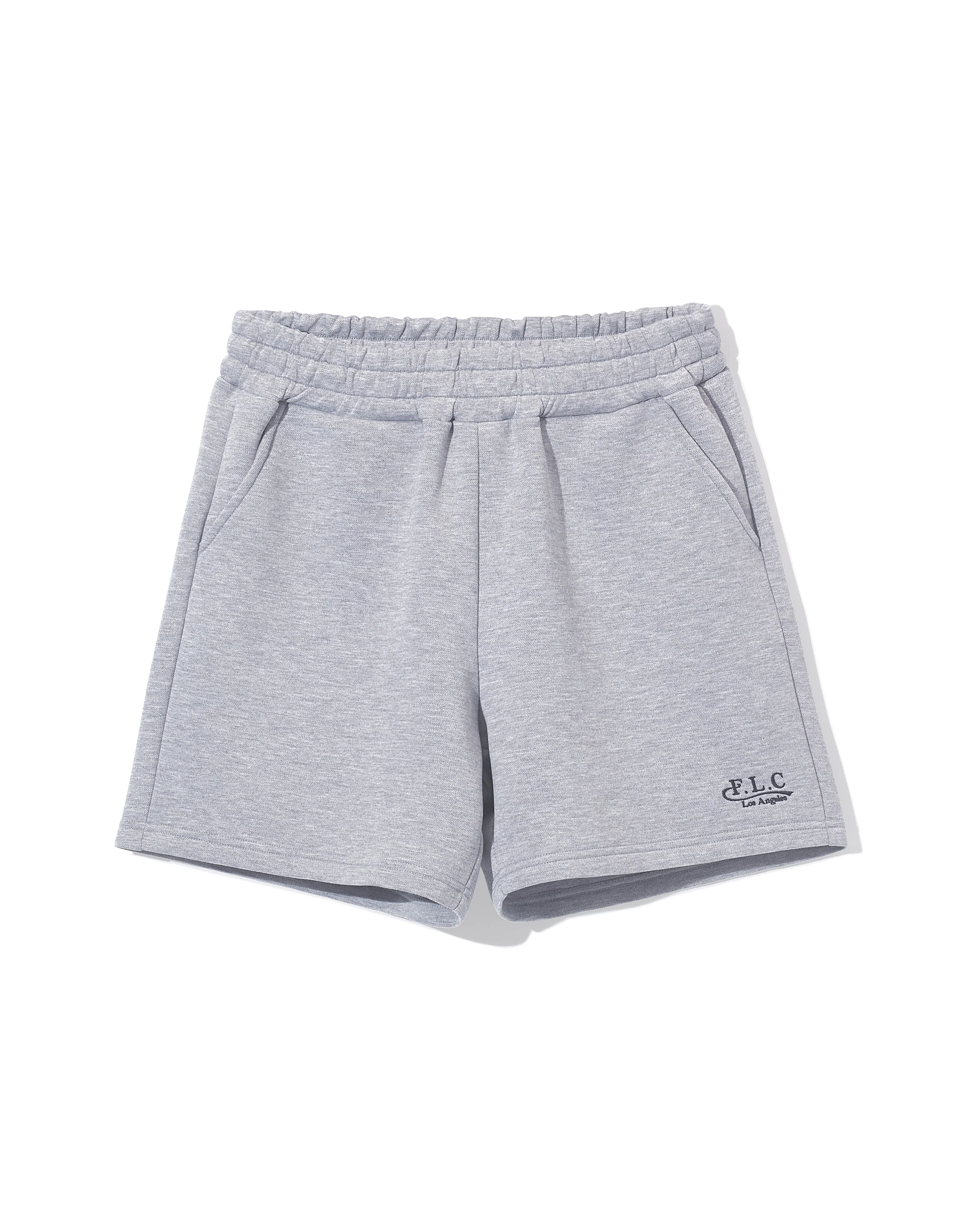 [FLC] FLC ESSENTIAL GYM SHORTS (Melange Grey)