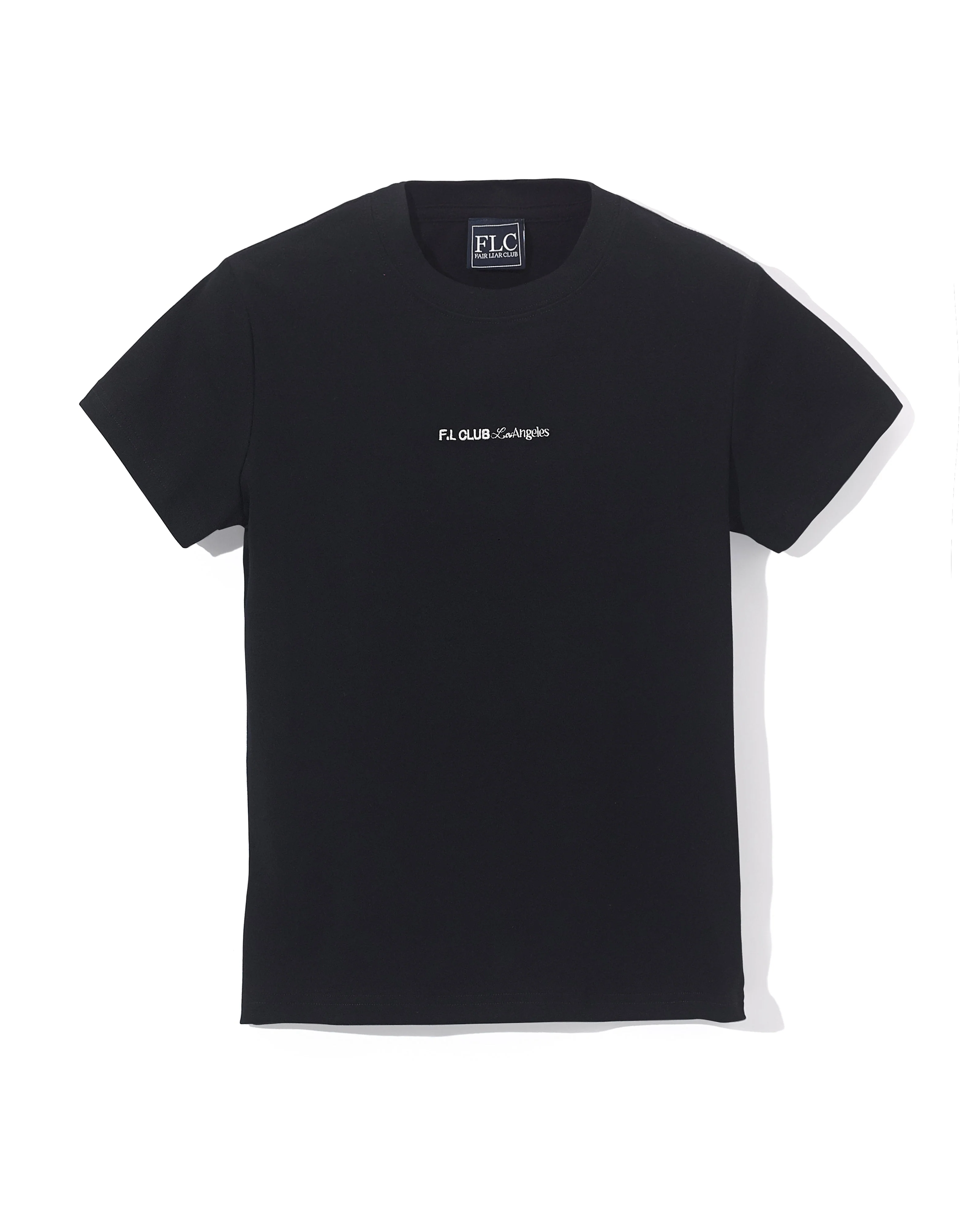 [FLC] LOGO SLIM T-SHIRT (Black)
